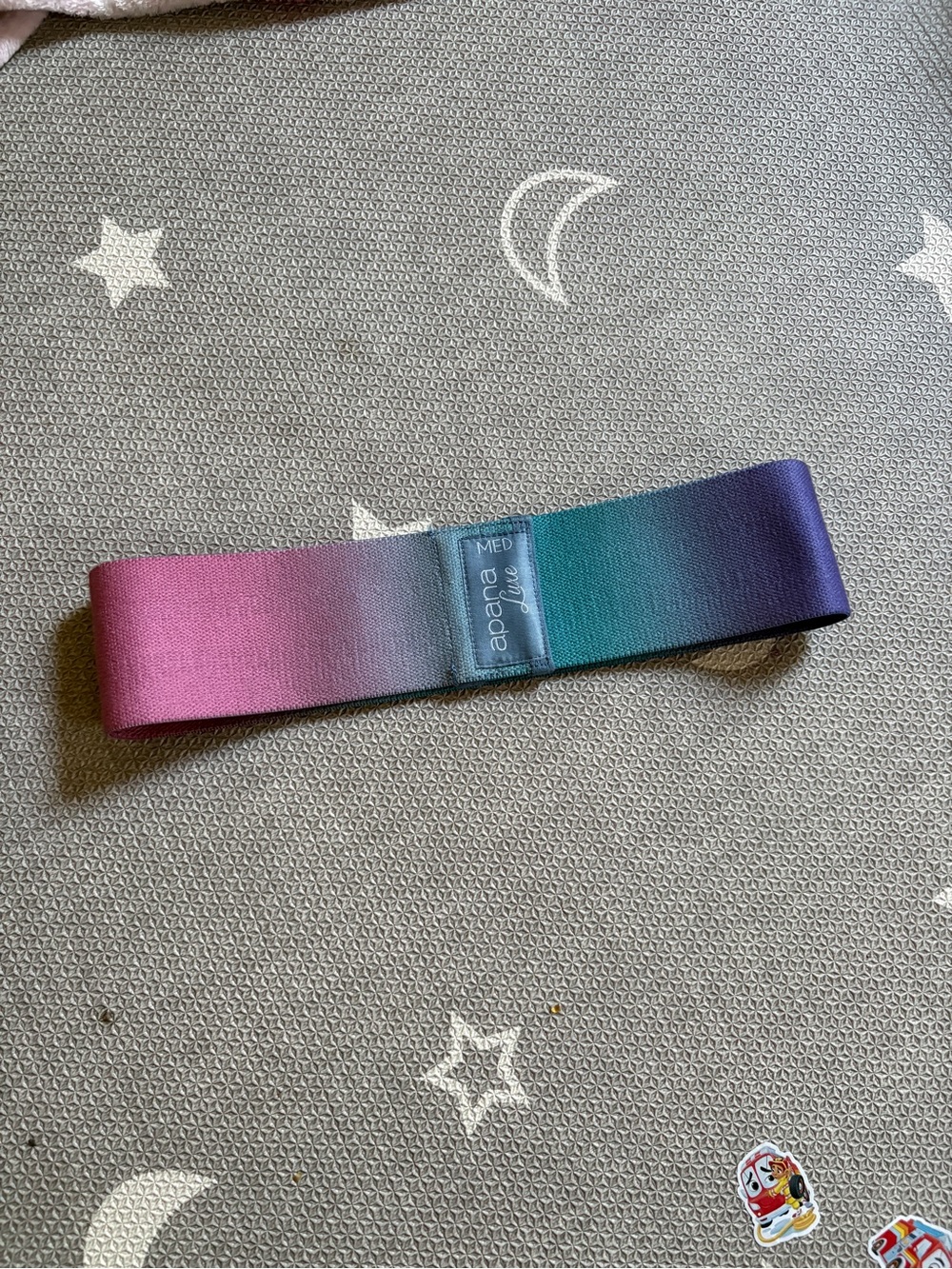 Amazon Gradient Fabric Loop Band - Pink, Teal, Purple
